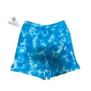Bp. blue river tie‎ dye cotton drawstring shorts size XS NEW